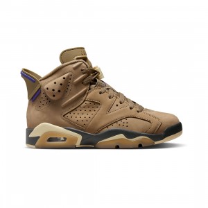 AIR JORDAN 6 RETRO GTX Women (brown kelp / team gold-shadow brown)