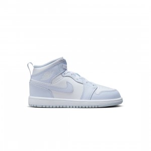 Jordan Little Kids 1 Mid (cobalt bliss / white-neutral grey)