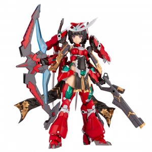 Kotobukiya Frame Arms Girl Magatsuki-Houten Plastic Model Kit (red)