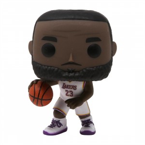 Funko POP Basketball NBA LA Lakers Lebron James White Uniform (white)