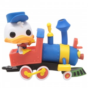 Funko POP Train Disney 65th Anniversary Donald Duck On The Casey Jr. Circus Train Attraction (blue)