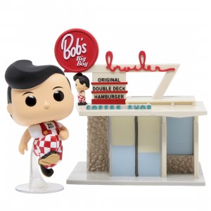 Funko POP Town Bob's Big Boy - Big Boy With Restaurant (red)