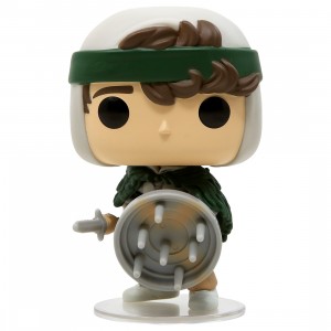 Funko POP TV Stranger Things Season 4 - Dustin With Spear And Shield (gray)