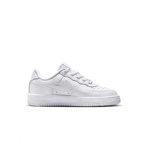 Nike Little Kids Force 1 Low Easyon (white / white-white)
