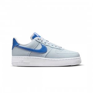 nike true Women Wmns Air Force 1 '07 (blue tint / polar-white-disco purple)