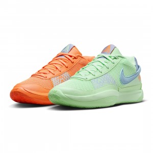 Nike you Men Ja 1 (bright mandarin / multi-color-vapor green)