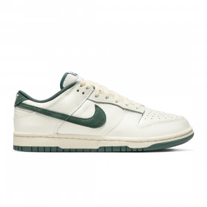 nike mulher Men Dunk Low (sail / deep jungle-coconut milk-white)