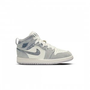 Jordan Little Kids 1 MID SE (PS) (neutral grey / smoke grey-sail)