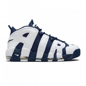 Nike Men Air More Uptempo '96 (white / midnight navy-metallic gold)