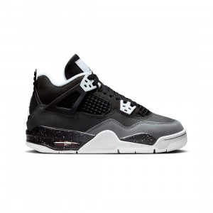 Air Jordan 4 Retro Big Kids (black / white-anthracite-black)