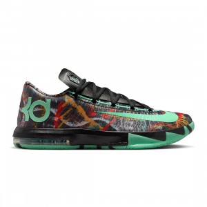Nike Men Kd Vi (multi-color / green glow-black)