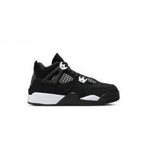 Jordan Little Kids 4 RETRO (PS) (black / white-black)