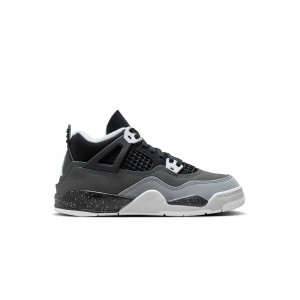 Jordan Little Kids 4 Retro (black / white-anthracite-black)