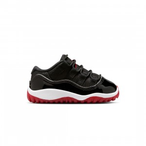 Jordan Toddlers 11 Retro Low (black / varsity red-white)