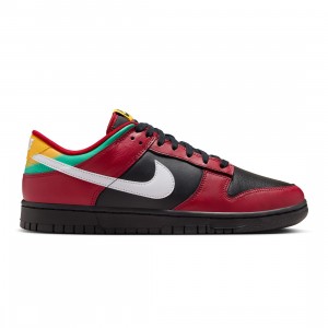 Nike Men Dunk Low Retro Ltd (black / white-gym red-university gold)