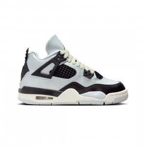AIR JORDAN 4 RETRO Big Kids (GS) (pure platinum / metallic gold-black-sail)
