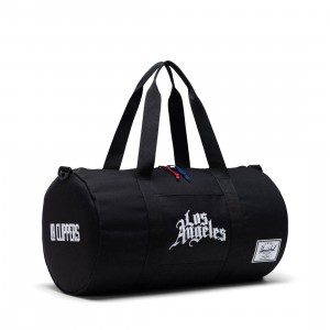 Cheap Urlfreeze Jordan Outlet x Mitchell And Ness x NBA Los Angeles Clippers Sutton Mid 600 Duffel Bag (black)