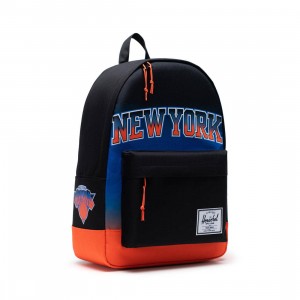 Cheap Cerbe Jordan Outlet x Cowboy Bebop x NBA New York Knicks Classic XL 600D Bag (black / mt)