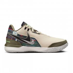 Nike Men Zoom Lbj Nxxt Gen Ampd Faze (light cream / black-medium olive)