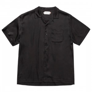 Cheap Urlfreeze Jordan Outlet x Yu-Gi-Oh Men Century Camp Button Shirt (black)