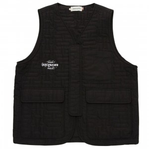 bulls adidas white noah green in spanish Men H Quilted Vest (black)