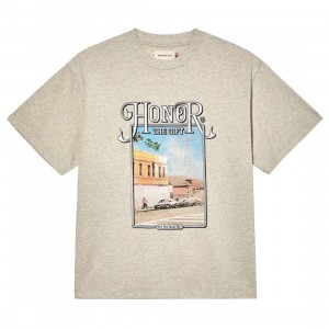 Honor The Gift Men Our Block Tee (gray / ash heather)