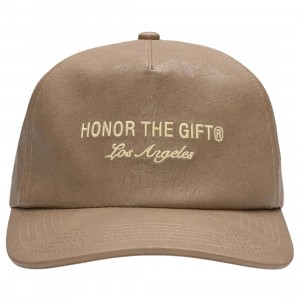 Honor The Gift Los Angeles Cap (brown / tan)