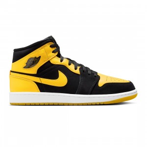 Air Jordan 1 Mid SE Men (black / varsity maize-white)
