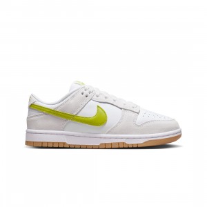 Nike Women W Nike Dunk Low (white / bright cactus-gum yellow)