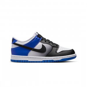 Nike Big Kids Dunk Low Gs (game royal / black-white)