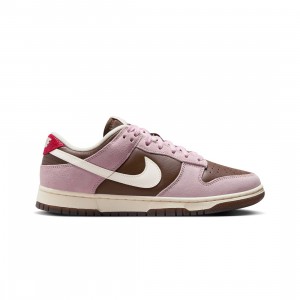 Nike Women Dunk Low (cacao wow / pale ivory-pink foam )