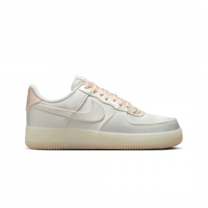 Nike Women Air Force 1 '07 Lv8 (sail / sail-barely orange)