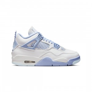 AIR JORDAN 4 RETRO WMNS Women (white / aluminum-blue tint-oil green)