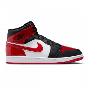 AIR JORDAN 1 MID SE Men (black / varsity red-white)
