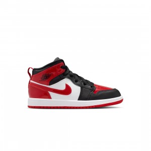 Jordan Little Kids 1 MID SE (PS) (black / varsity red-white)
