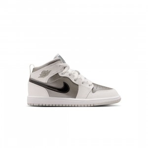 Jordan Little Kids 1 MID SE (PS) (photon dust / blue chill-flat pewter-black)