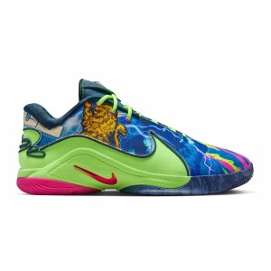 Nike Men Lebron Xxii Bw (blustery / fireberry-ghost green)