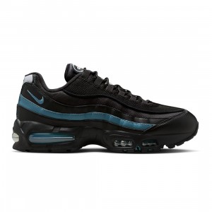 Nike Men Air Max 95 Big Bubble (smokey blue / black-black-metallic silver)