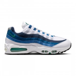 Nike Men Air Max 95 Og (white / emerald green-lake blue)