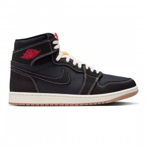 Air Jordan 1 Retro High Men (black / university red-sail-gum med brown)