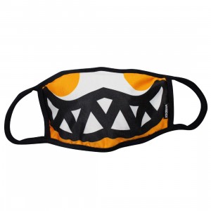 Ice Cream Grin Mask (yellow / radiant)
