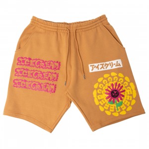 Ice Cream Men Avalanche Shorts (yellow / doe)