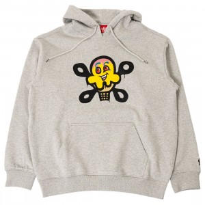 Ice Cream Men Wrench Hoodie (gray)