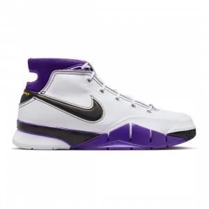Nike Men Kobe I Protro (white / black-court purple)