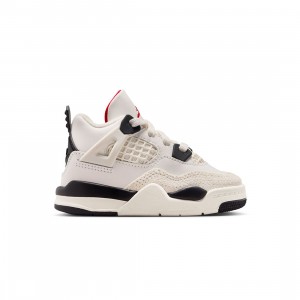 Jordan Toddlers 4 RETRO OG FC (TD) (sail / black-university red)