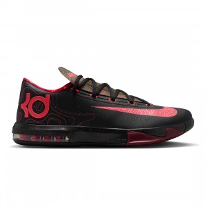 Nike Men Kd Vi (black / atomic red-medium olive-noble red)