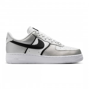 Nike Men Air Force 1 '07 Lv8 (metallic silver / black-white)