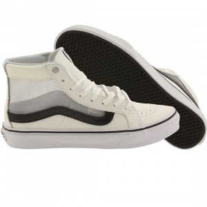 Vans Women SK8-Hi Slim Cutout - Mesh (white / black)