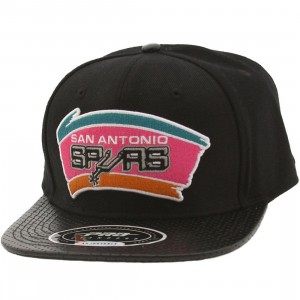 Pro Standard NBA San Antonio Spurs Team Logo Adjustable Cap (black)