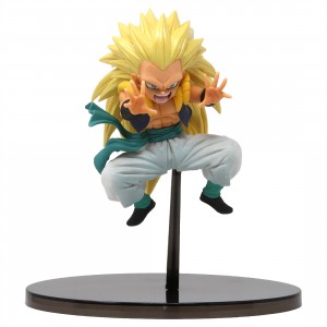 Banpresto Dragon Ball Super Chosenshi Retsuden Vol. 2 Super Saiyan 3 Gotenks Figure (yellow)